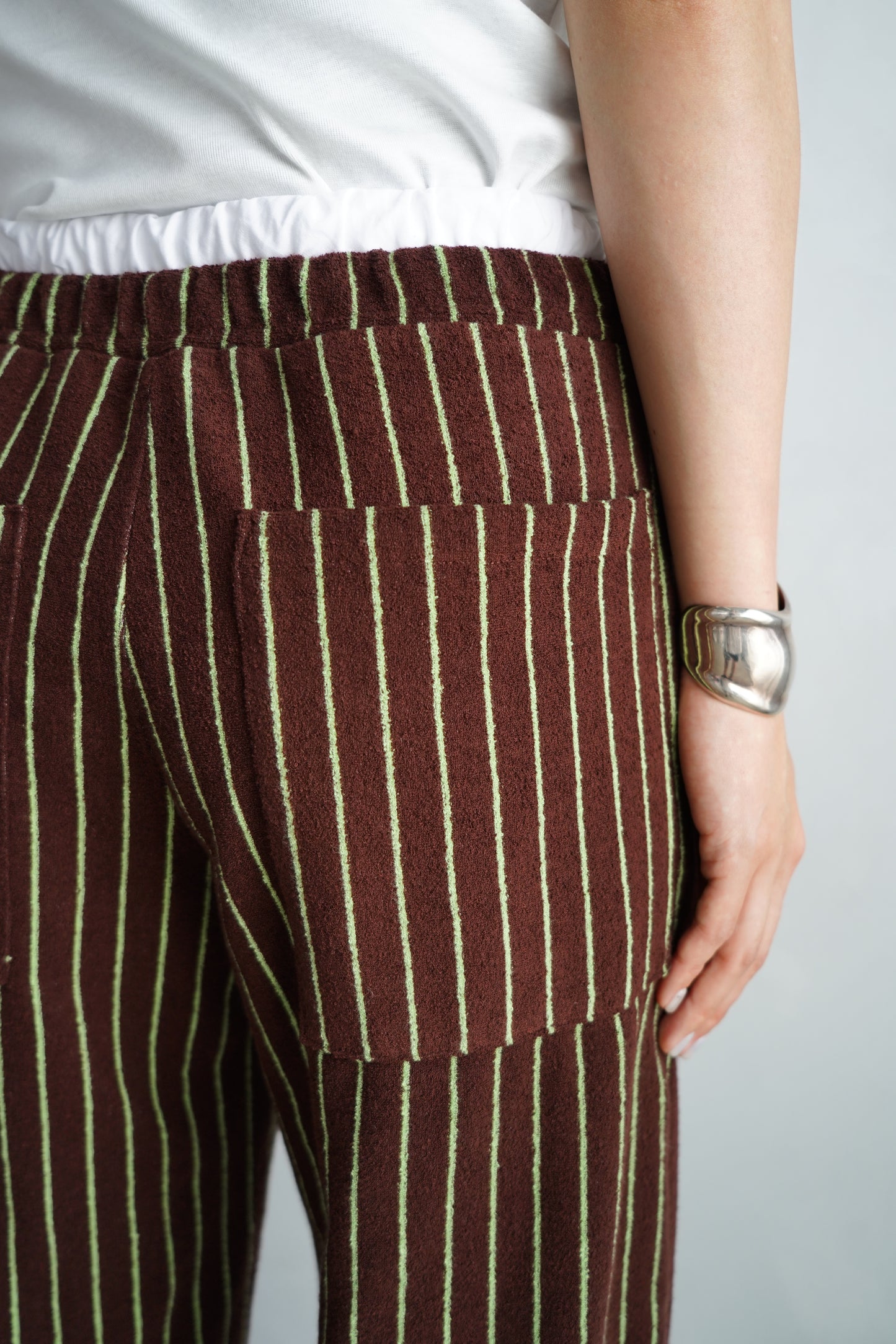 THE PILE PANTS / BROWN -7月12-17日発送-