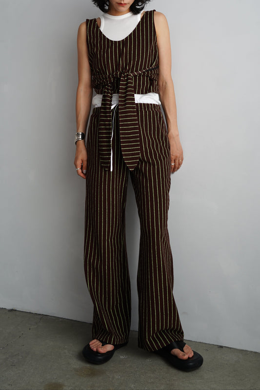 THE PILE PANTS / BROWN -6月12日発送-