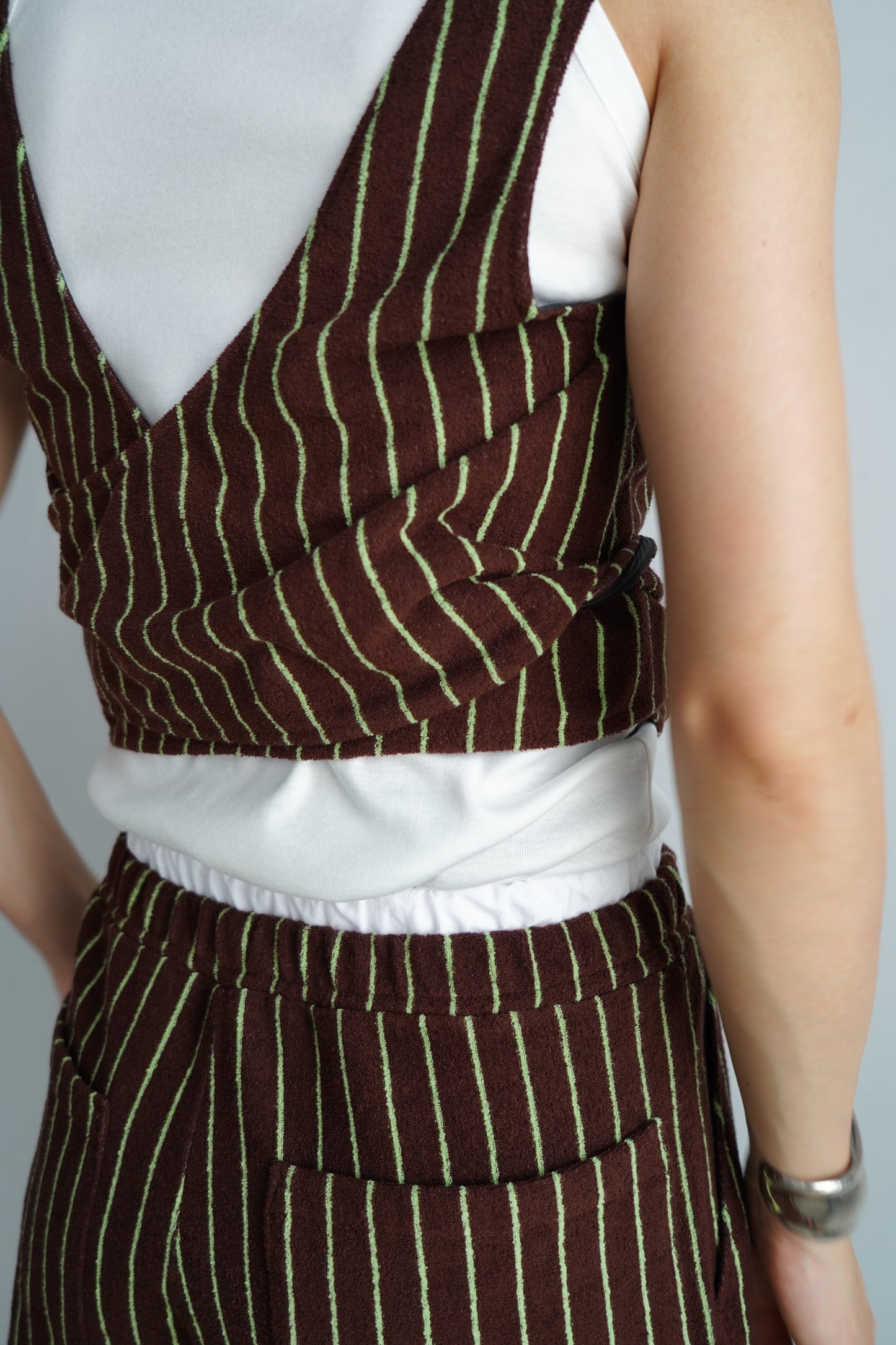 THE PILE PANTS / BROWN -7月12-17日発送-
