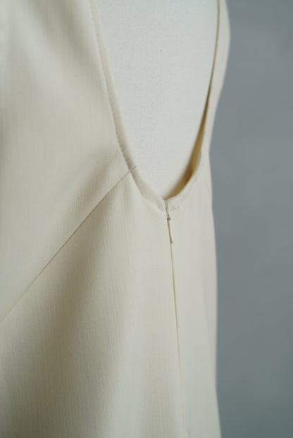 Round Onepiece / WHITE -3月25-31日発送-