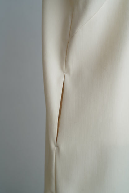 Round Onepiece / WHITE -3月25-31日発送-