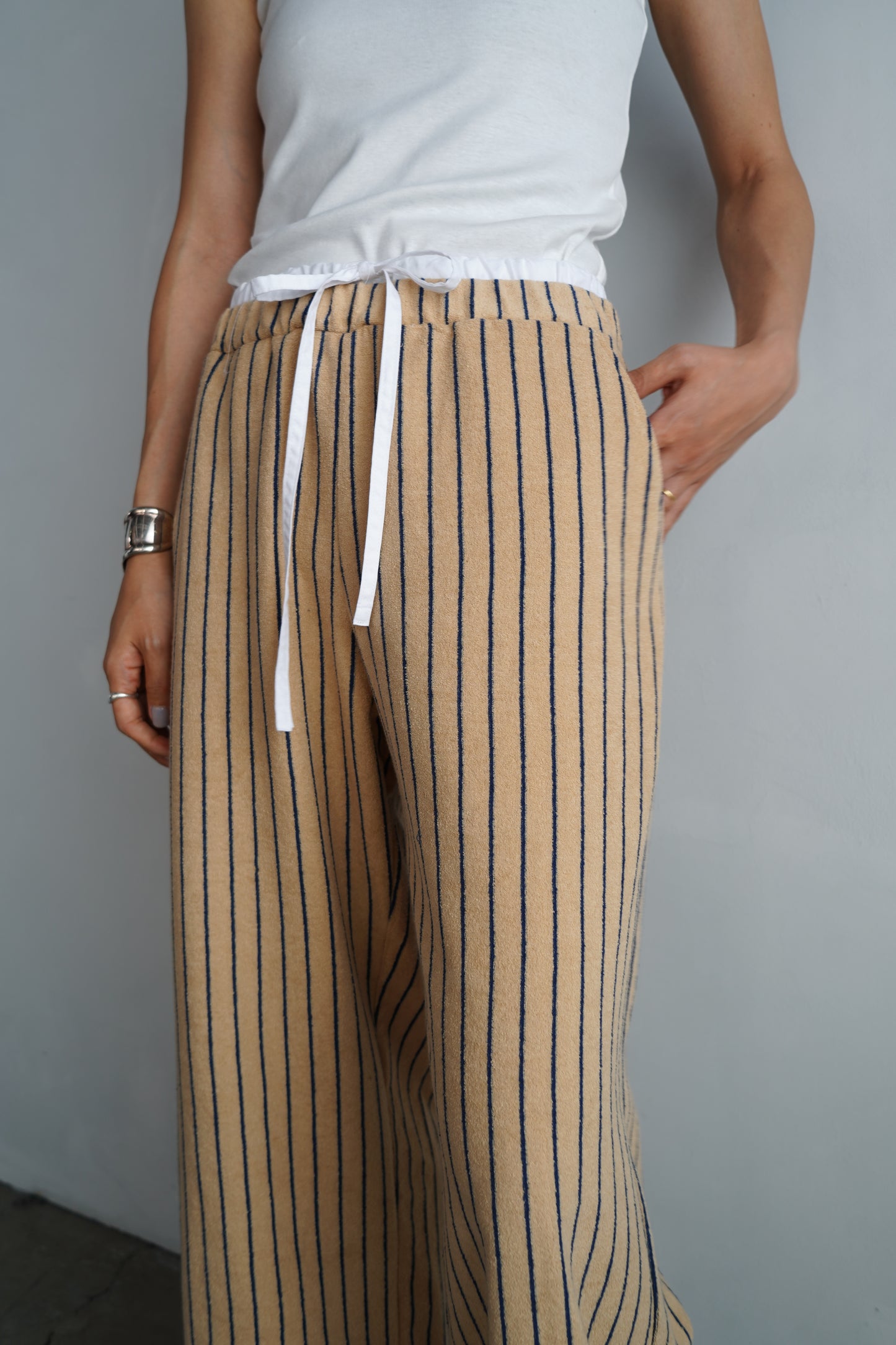 THE PILE PANTS / BEIGE -7月12-17日発送-