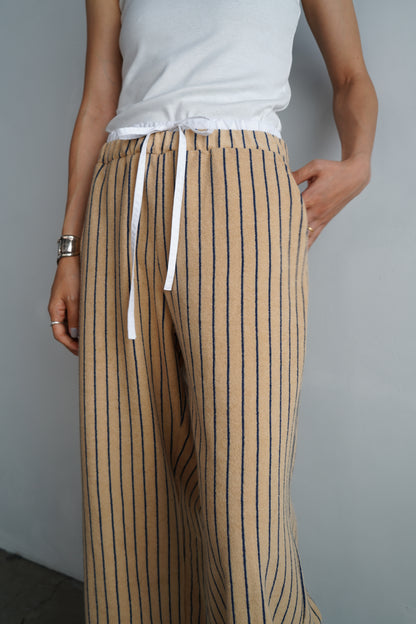 THE PILE PANTS / BEIGE -7月12-17日発送-