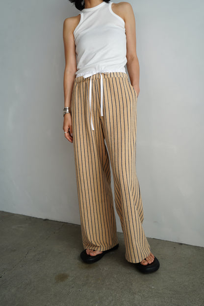 THE PILE PANTS / BEIGE -7月12-17日発送-