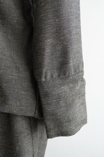 Nocollar Strap Shirts / GRAY -9月20−25日発送-