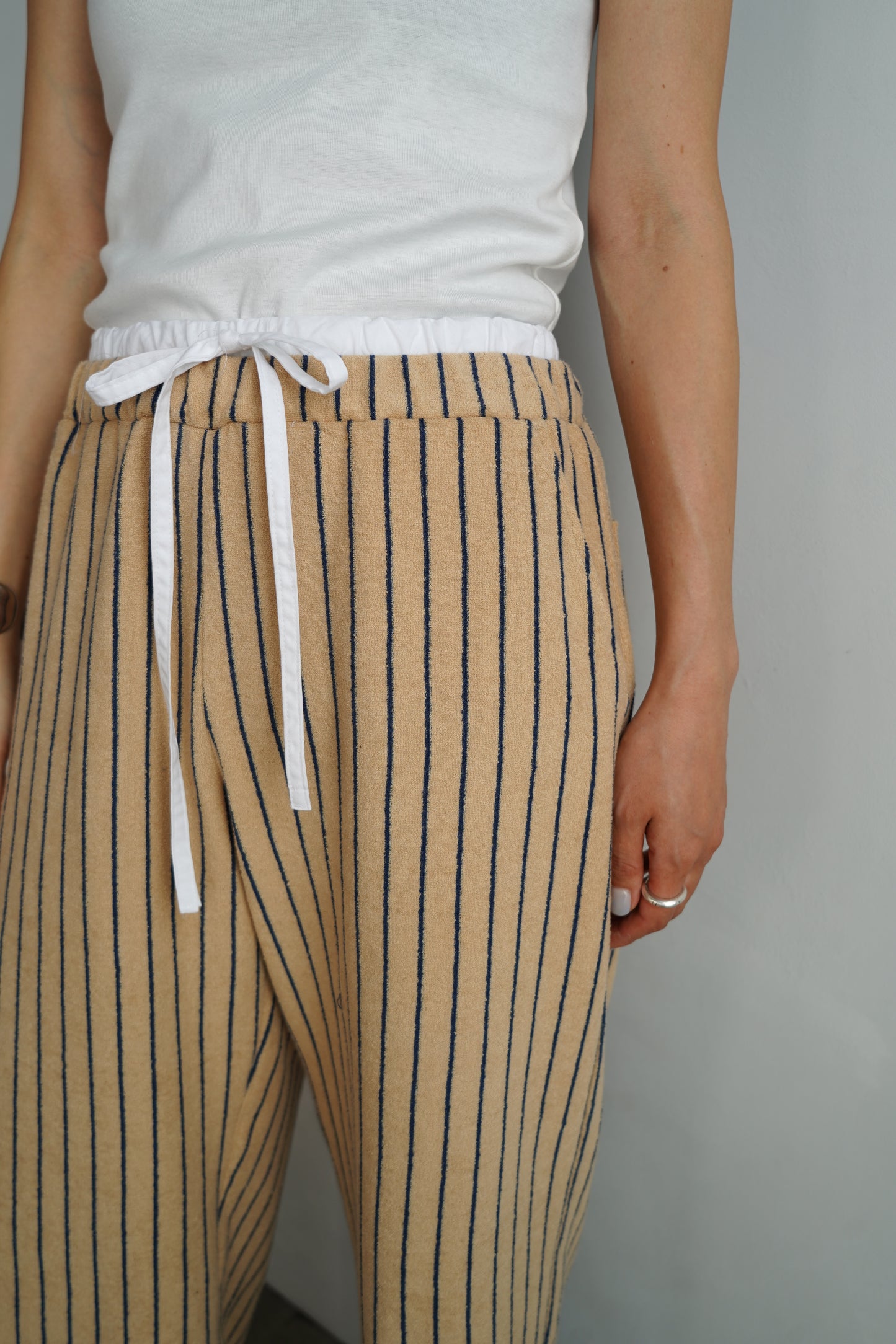 THE PILE PANTS / BEIGE -7月12-17日発送-