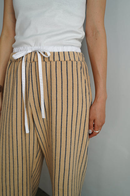 THE PILE PANTS / BEIGE -7月12-17日発送-
