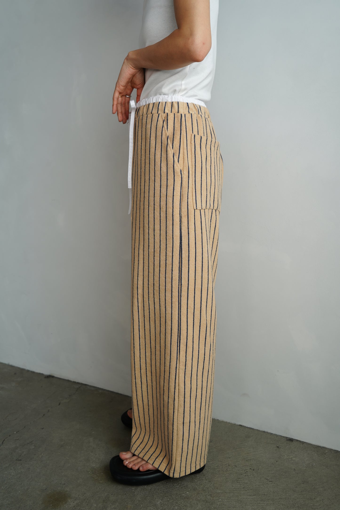 THE PILE PANTS / BEIGE -7月12-17日発送-