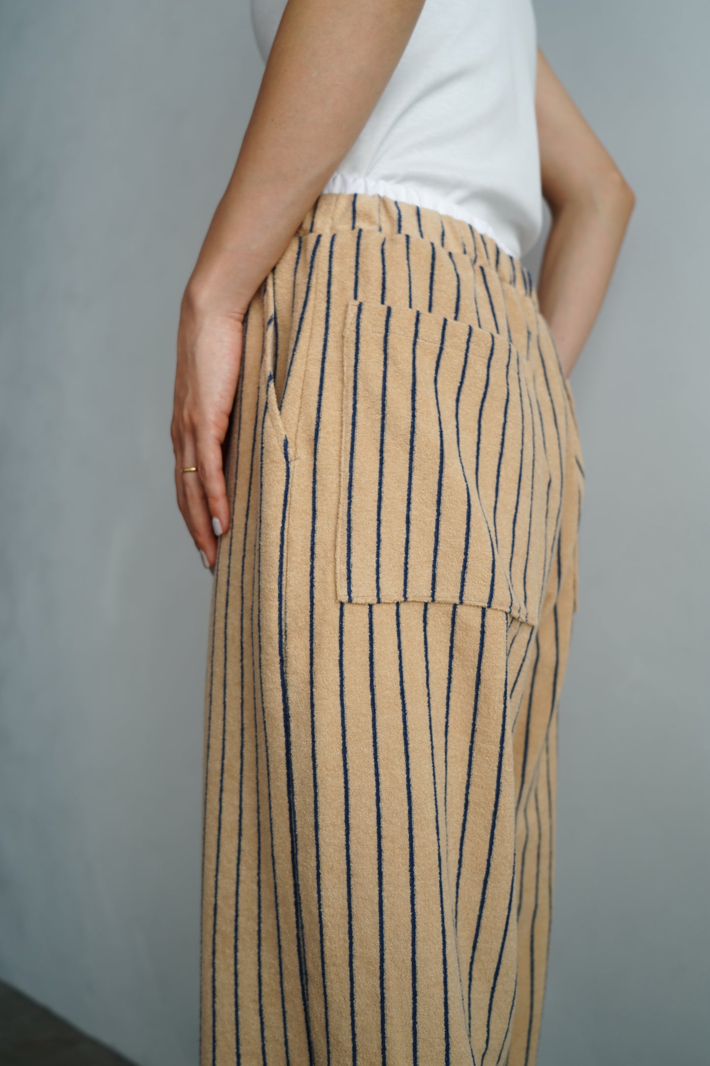THE PILE PANTS / BEIGE -7月12-17日発送-