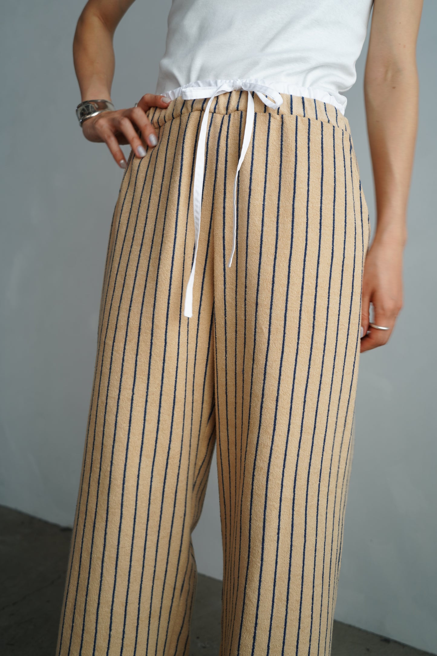 THE PILE PANTS / BEIGE -7月12-17日発送-