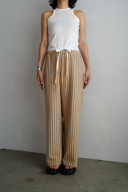 THE PILE PANTS / BEIGE -7月12-17日発送-