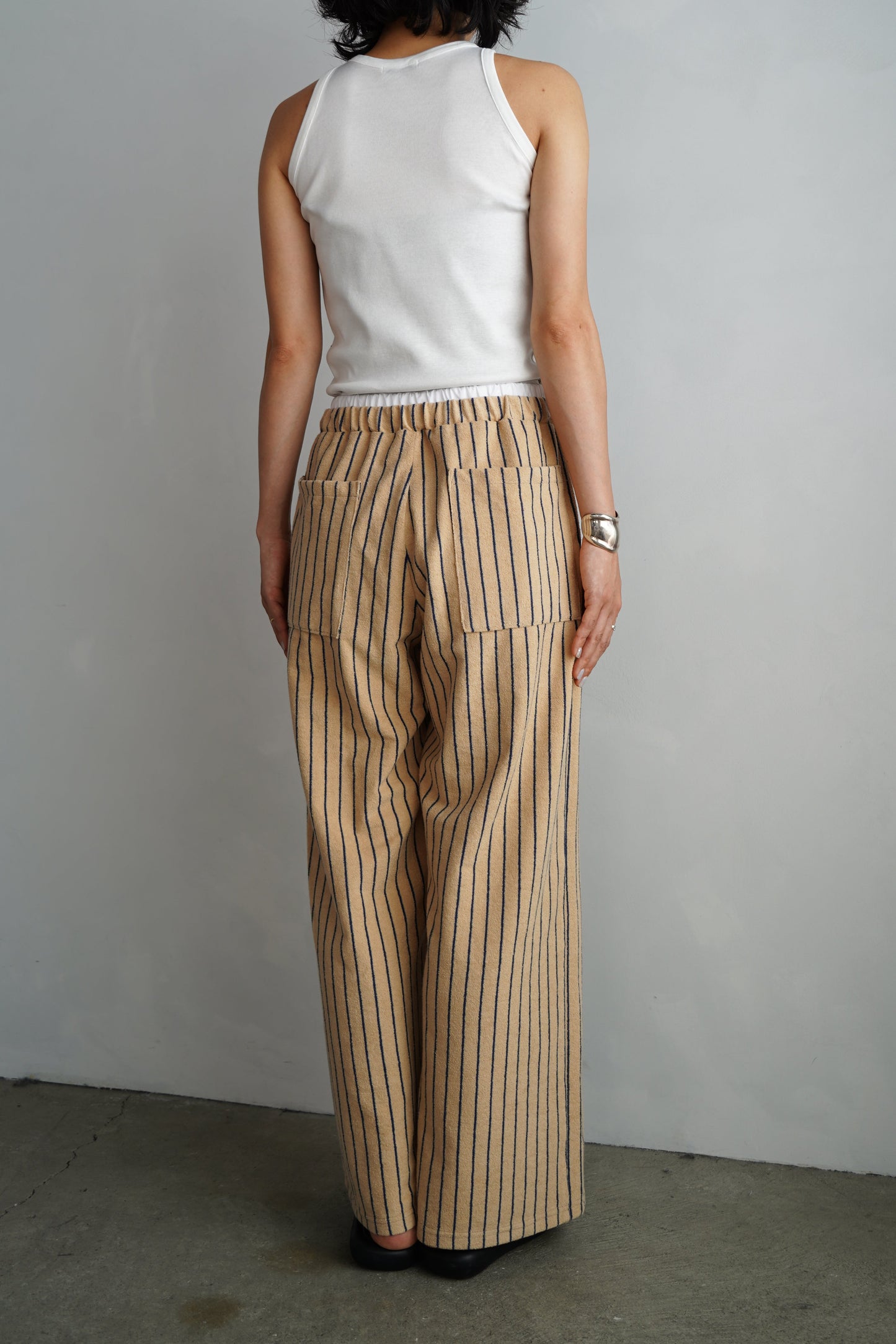 THE PILE PANTS / BEIGE -7月12-17日発送-