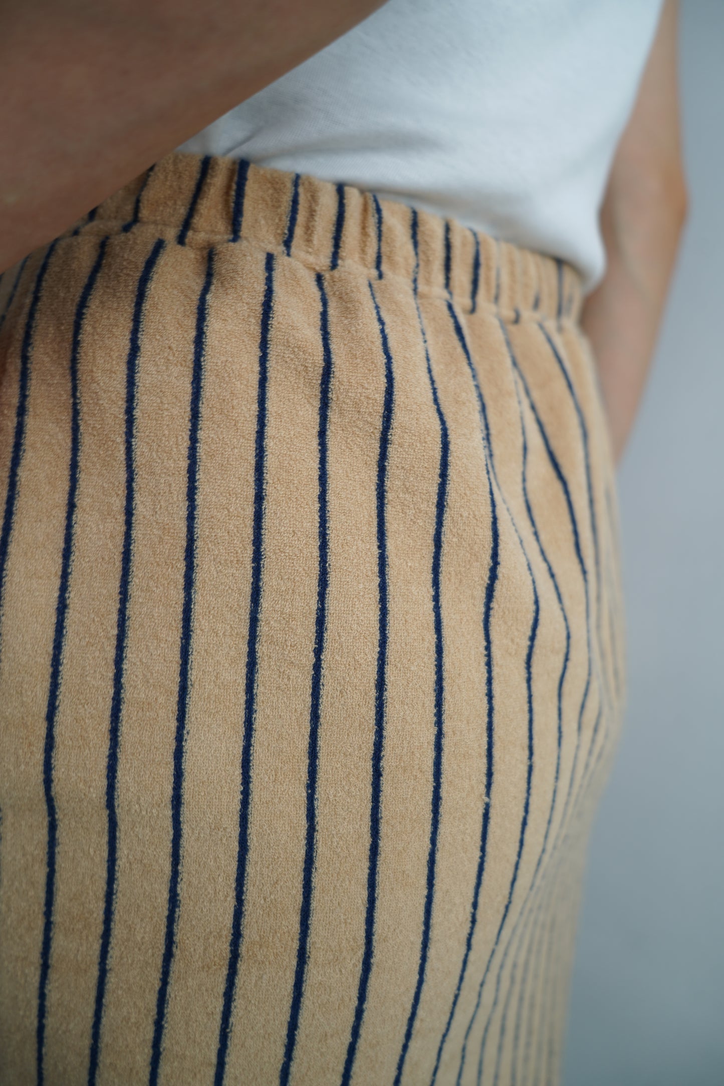 THE PILE SKIRT / BEIGE