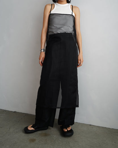 Organdy Cami Onepiece / BLACK