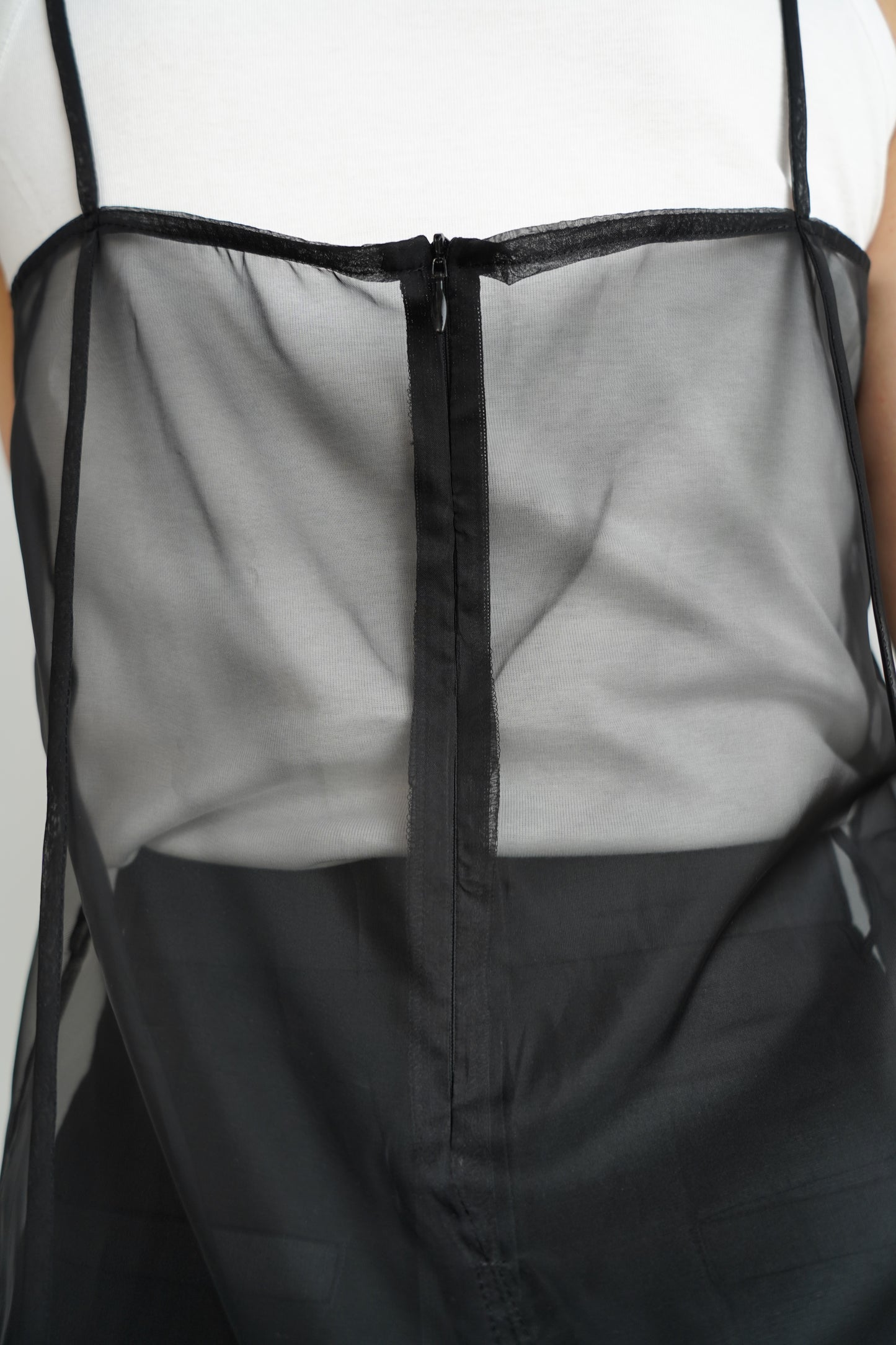 Organdy Cami Onepiece / BLACK