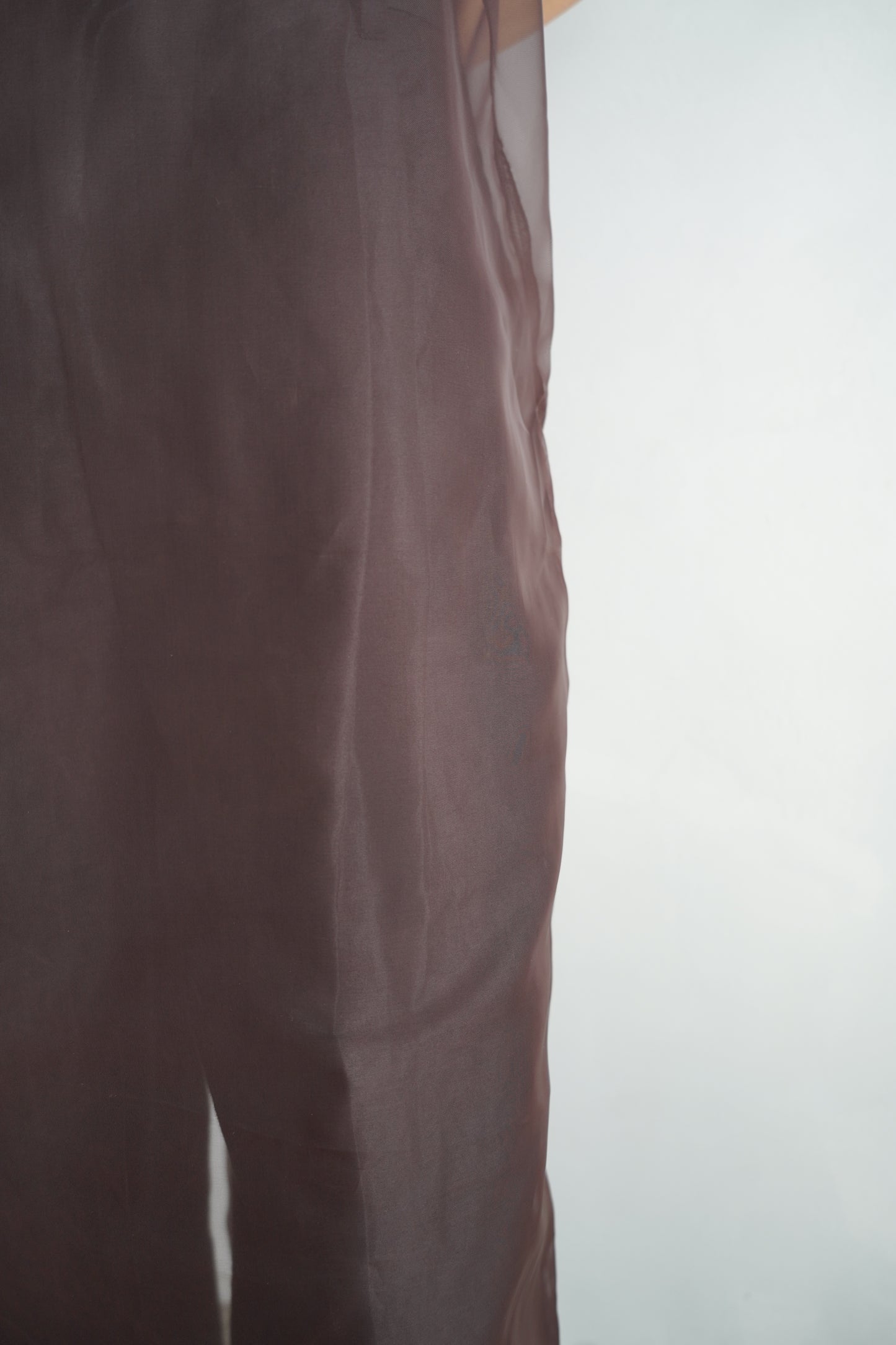 Organdy Cami Onepiece / BROWN