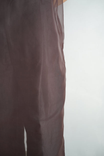 Organdy Cami Onepiece / BROWN