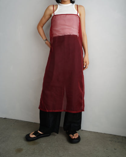 Organdy Cami Onepiece / RED