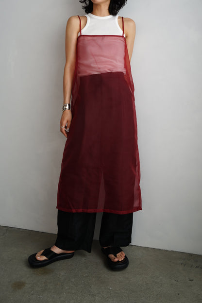 Organdy Cami Onepiece / RED