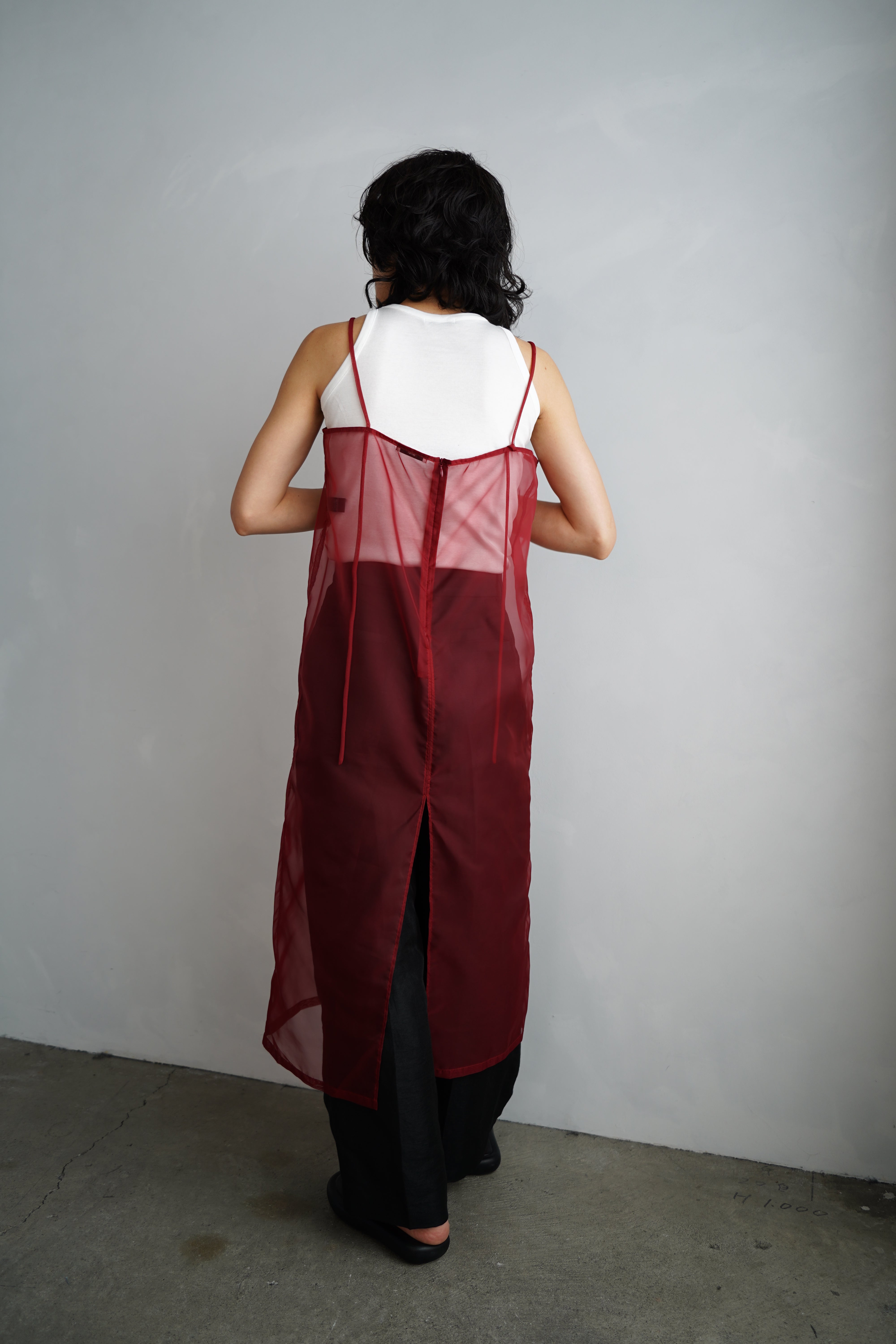 Organdy Cami Onepiece / RED – &her
