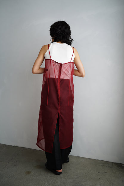 Organdy Cami Onepiece / RED