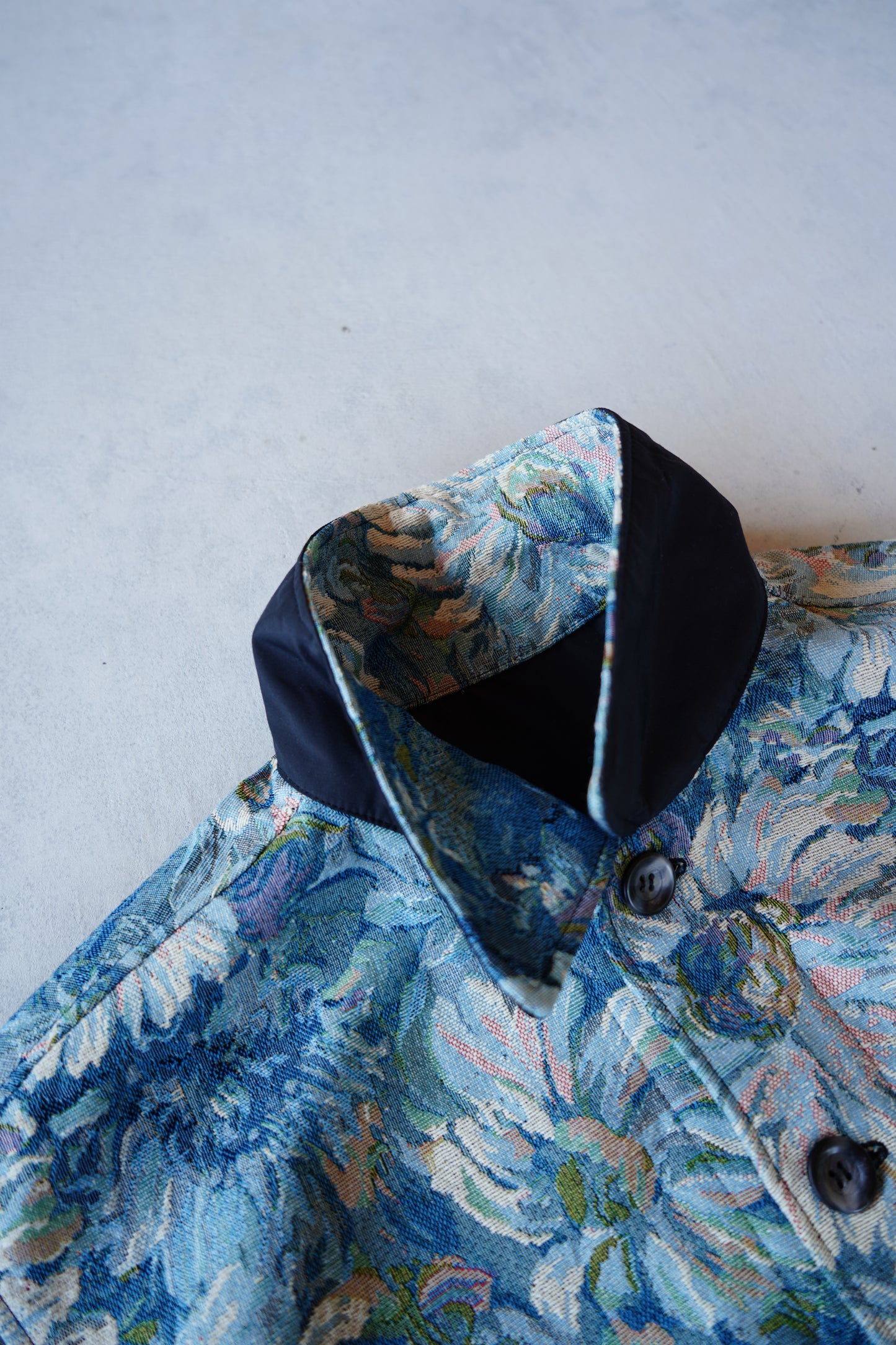 Jacquard Jacket / BLUE -10月21-23日発送-