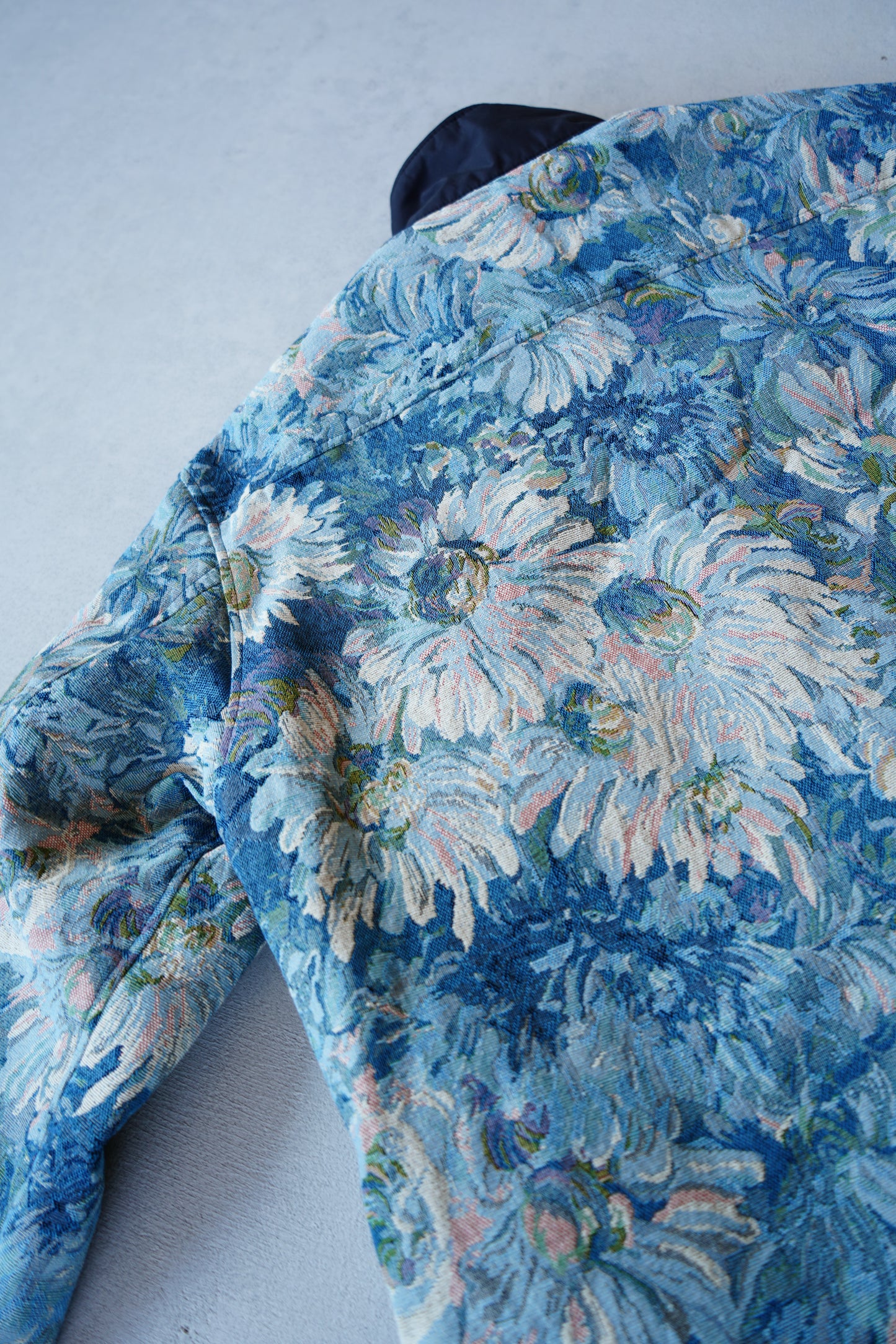 Jacquard Jacket / BLUE -10月21-23日発送-