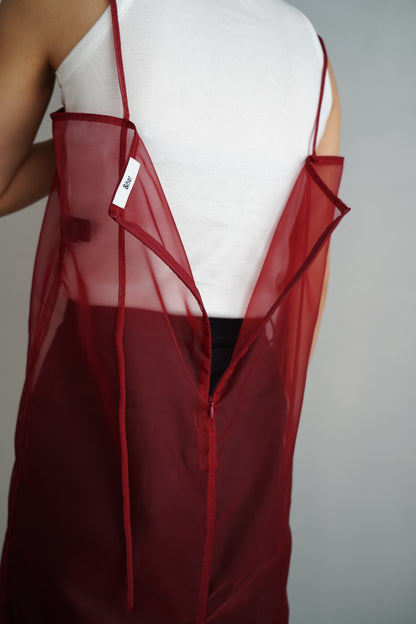Organdy Cami Onepiece / RED