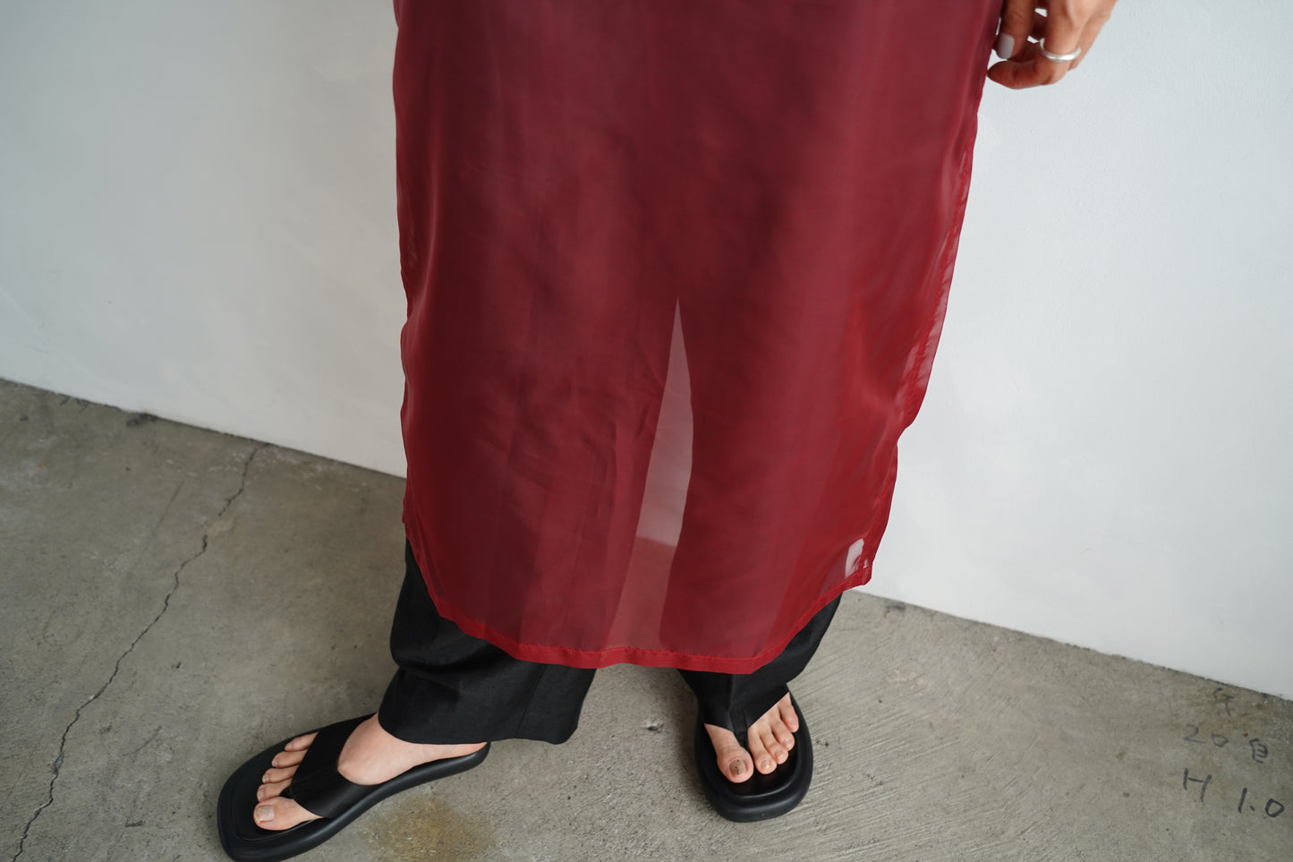 Organdy Cami Onepiece / RED