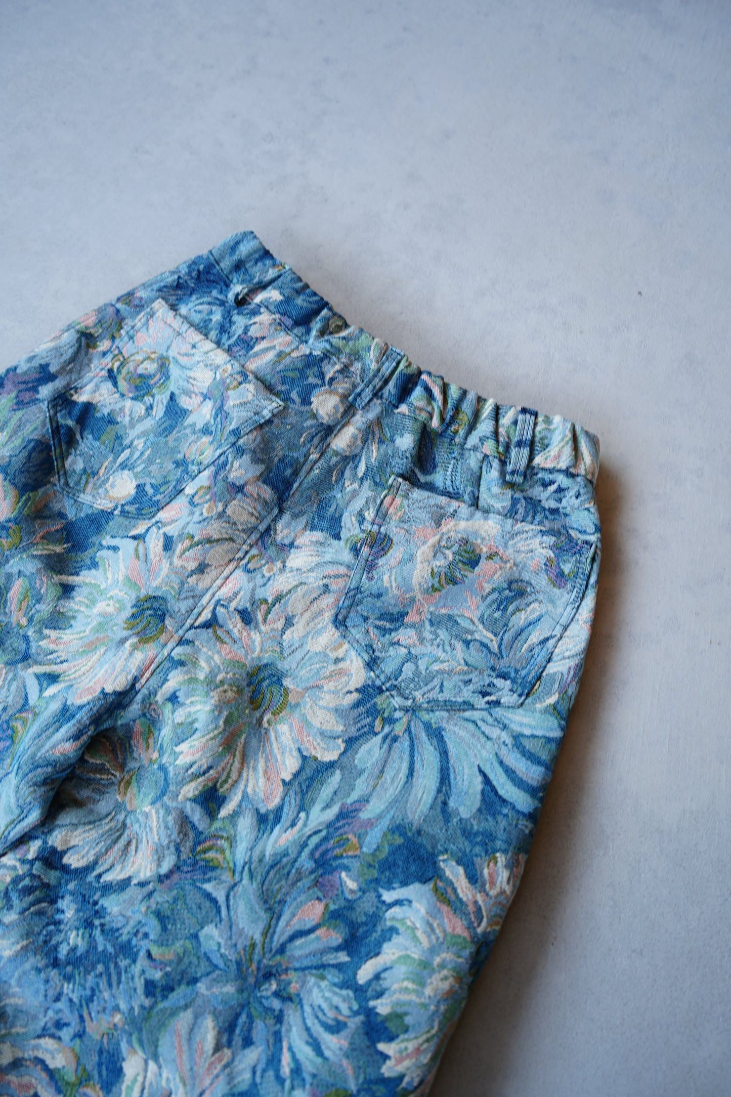 Jacquard Pants / BLUE -10月15-20日発送-