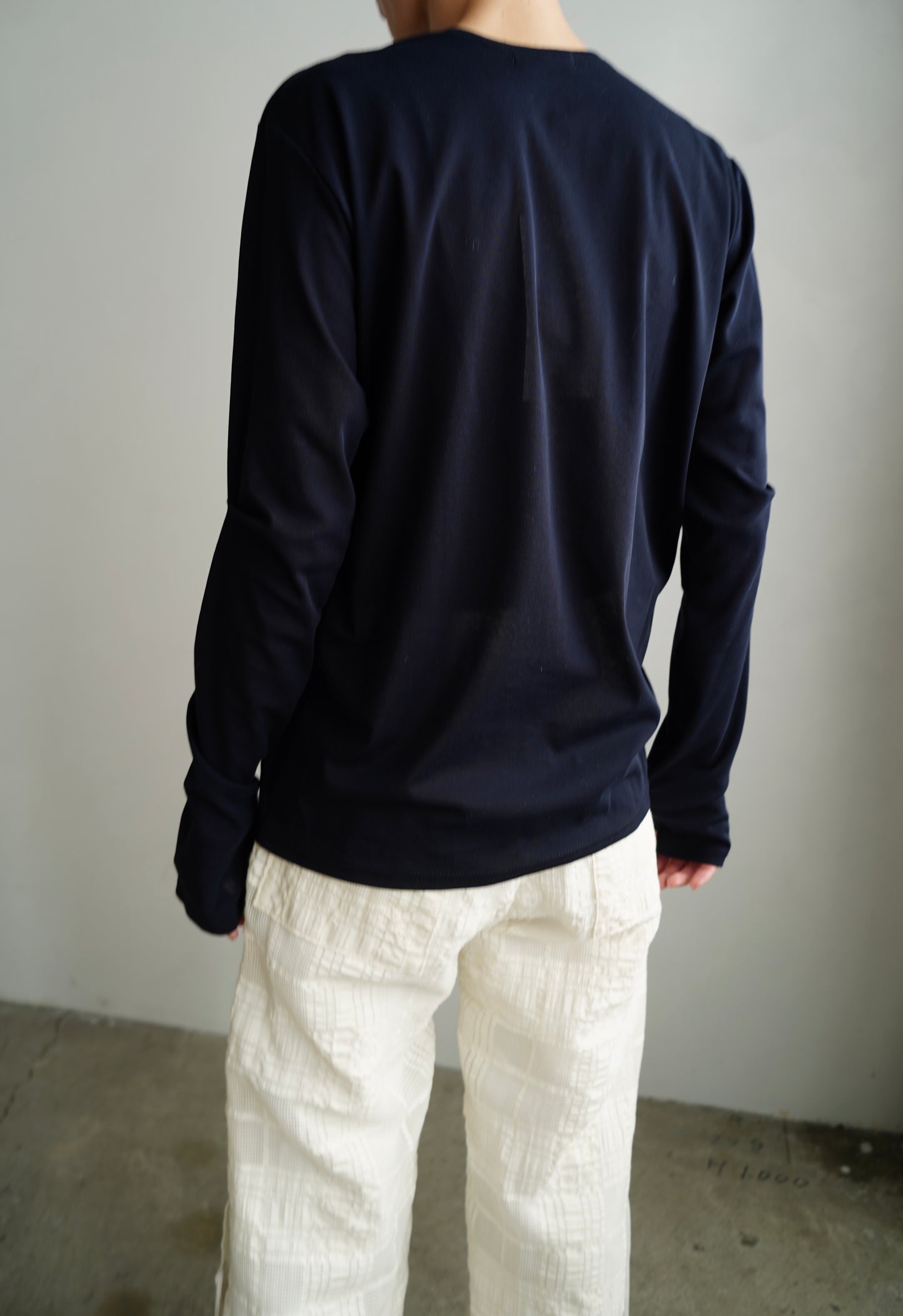 Sheer Pinch T / NAVY