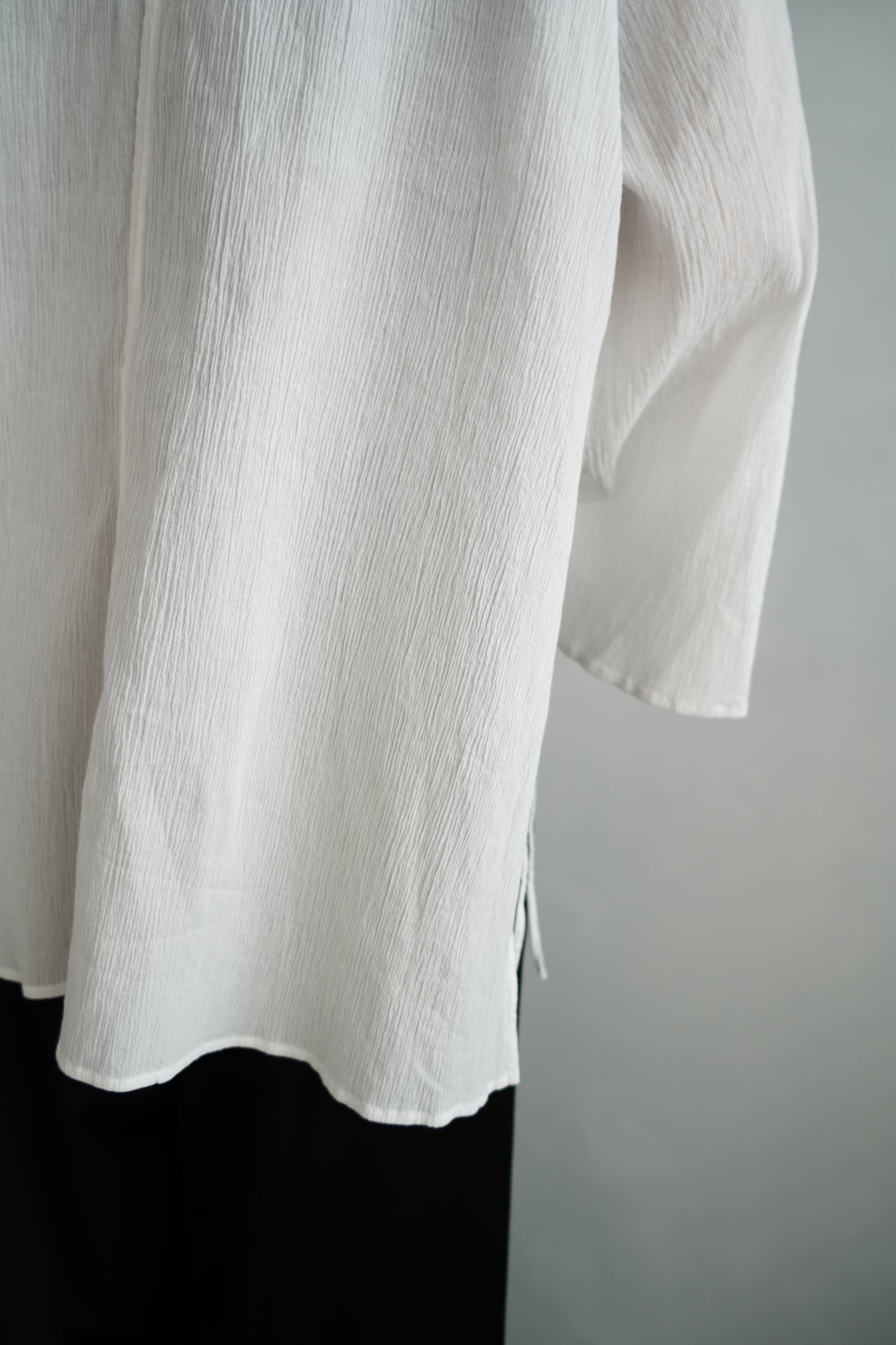 Ripple Cape Top / WHITE