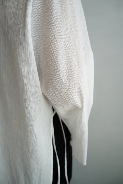 Ripple Cape Top / WHITE