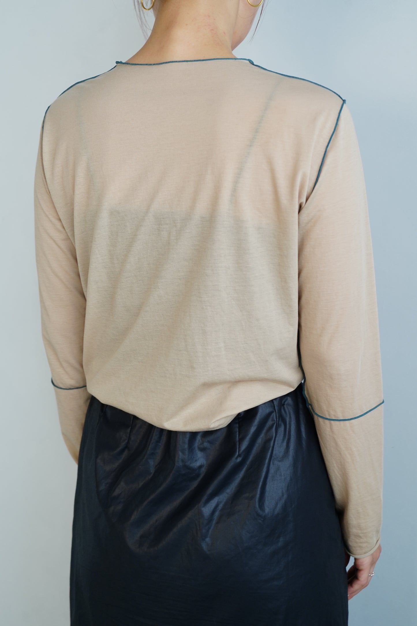 Woolly Tops / BEIGE -3日以内発送-