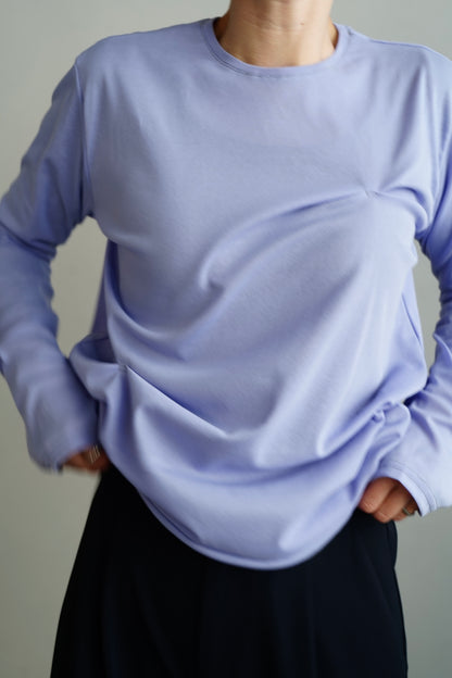 Sheer Pinch T / PURPLE -4月1-5日発送-