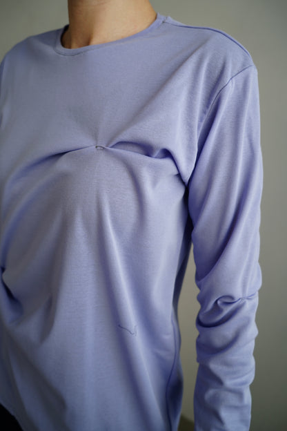 Sheer Pinch T / PURPLE -4月1-5日発送-