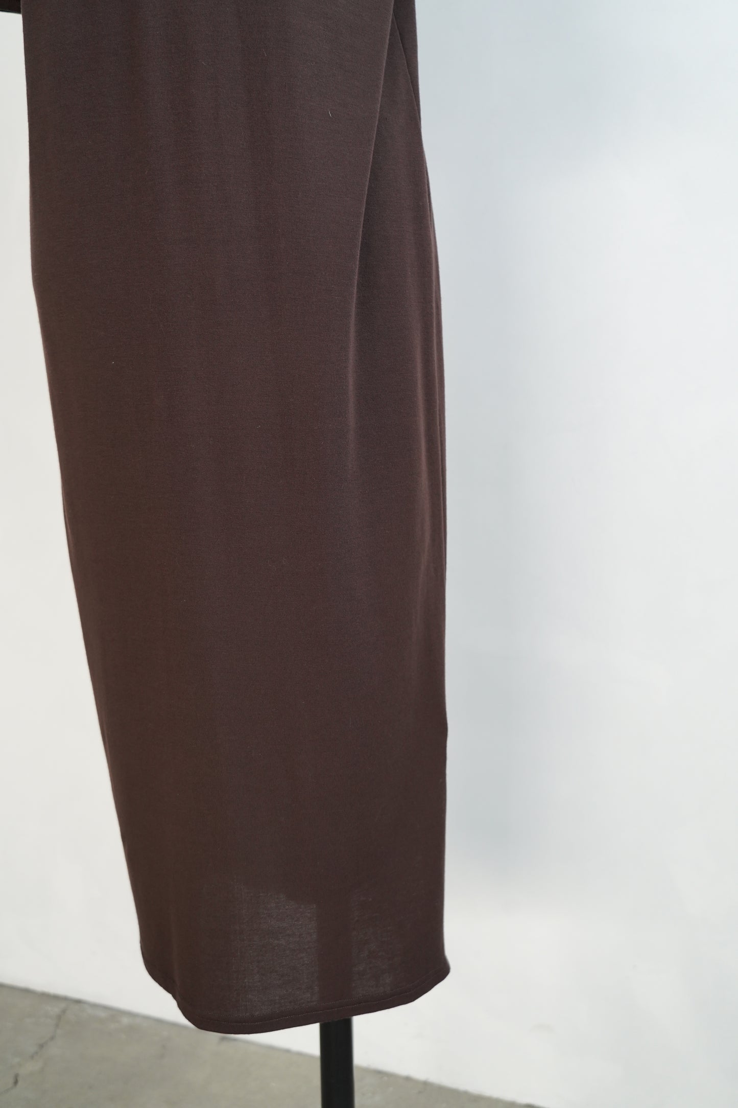 Smooth Sheer Onepiece / BROWN