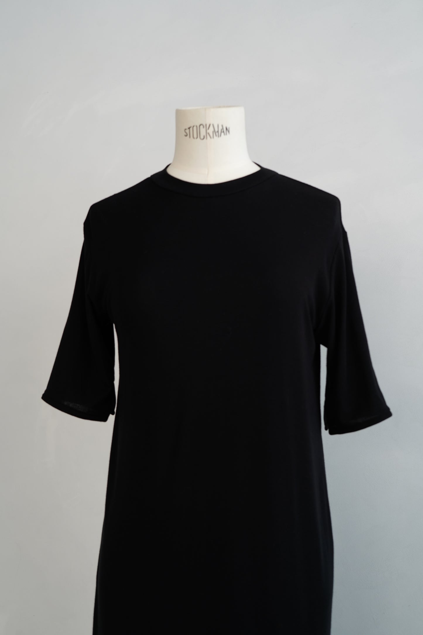 Smooth Sheer Onepiece / BLACK