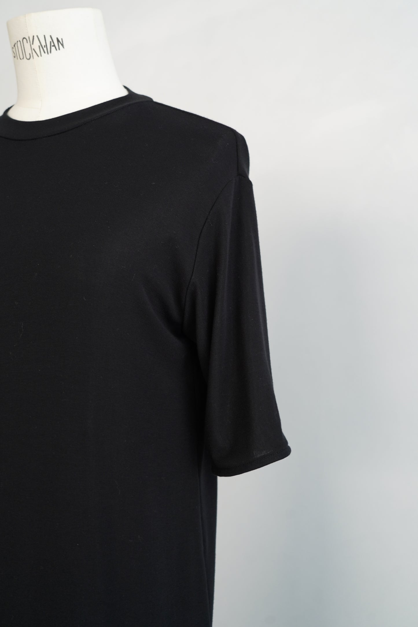 Smooth Sheer Onepiece / BLACK