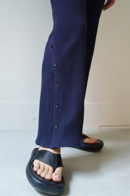 Rib Pants / NAVY -5月10日発送-