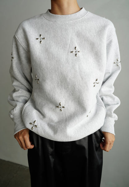 Bijou Sweat Pullover / GRAY -11月15日発送-