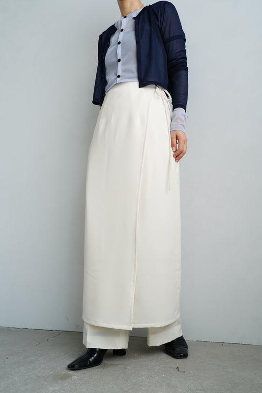 Thick Skirt Pants / OFFWHITE -10月1-5日発送-