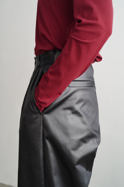 Arti Leather Pants / BLACK -10月25-31日発送-