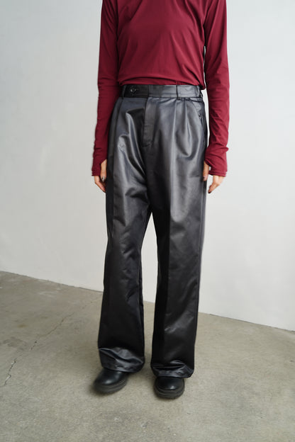 Arti Leather Pants / BLACK -10月25-31日発送-
