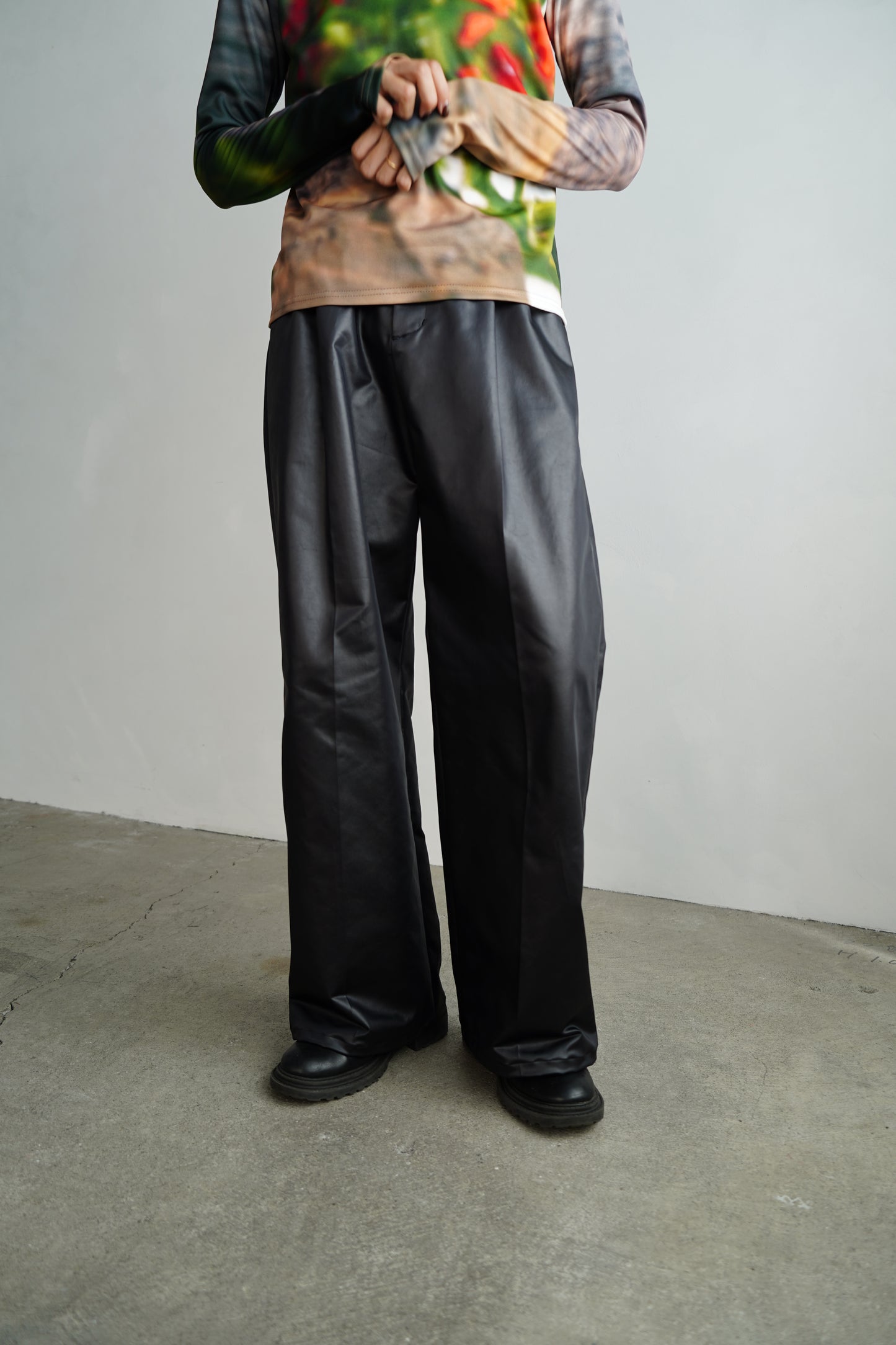 Arti Leather Pants / BLACK -10月25-31日発送-