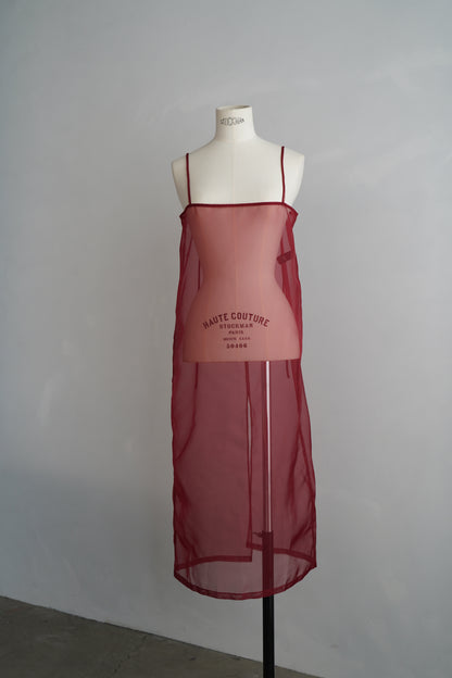 Organdy Cami Onepiece / RED