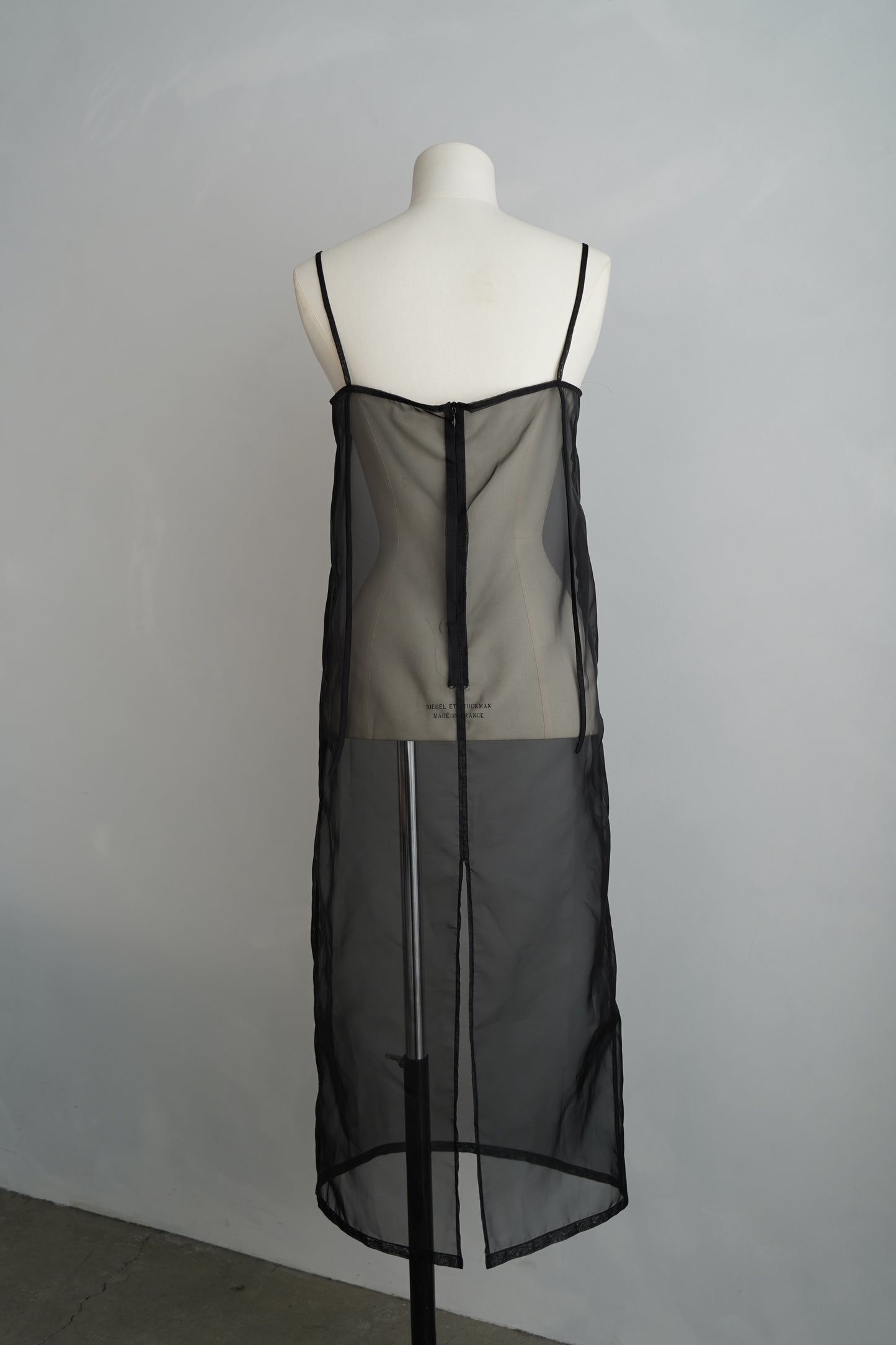 Organdy Cami Onepiece / BLACK