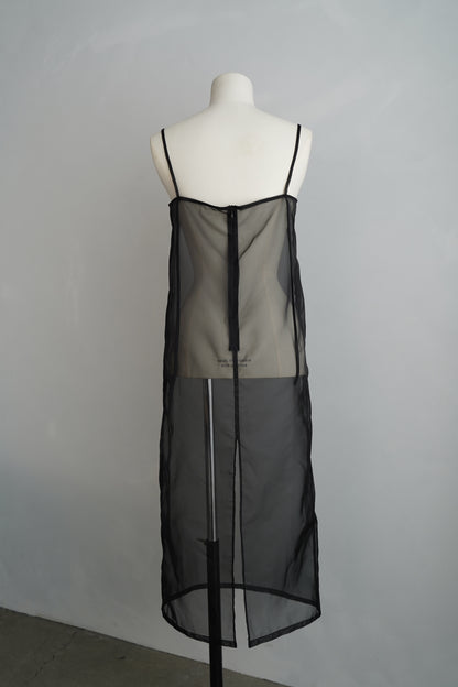 Organdy Cami Onepiece / BLACK