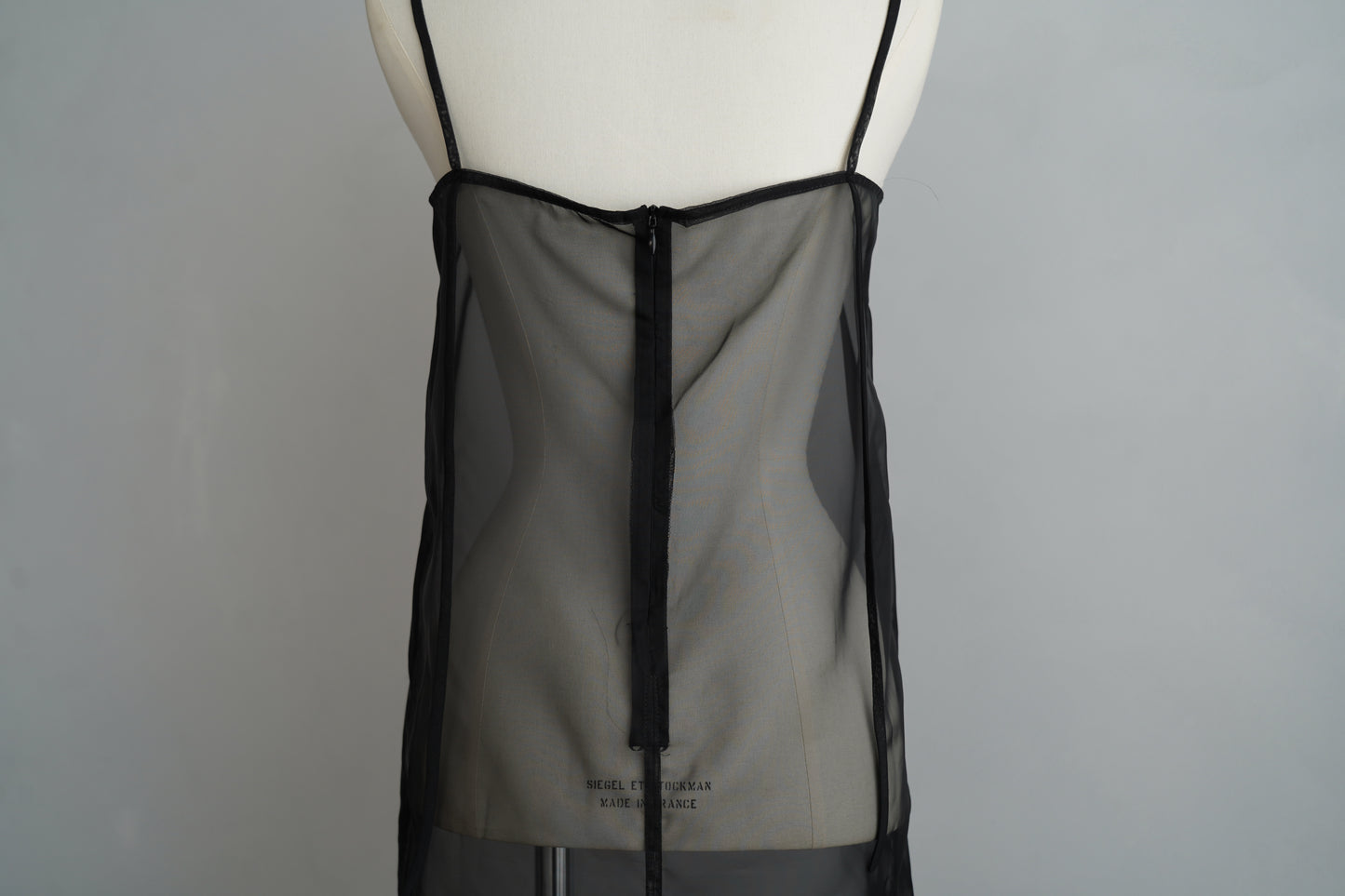Organdy Cami Onepiece / BLACK