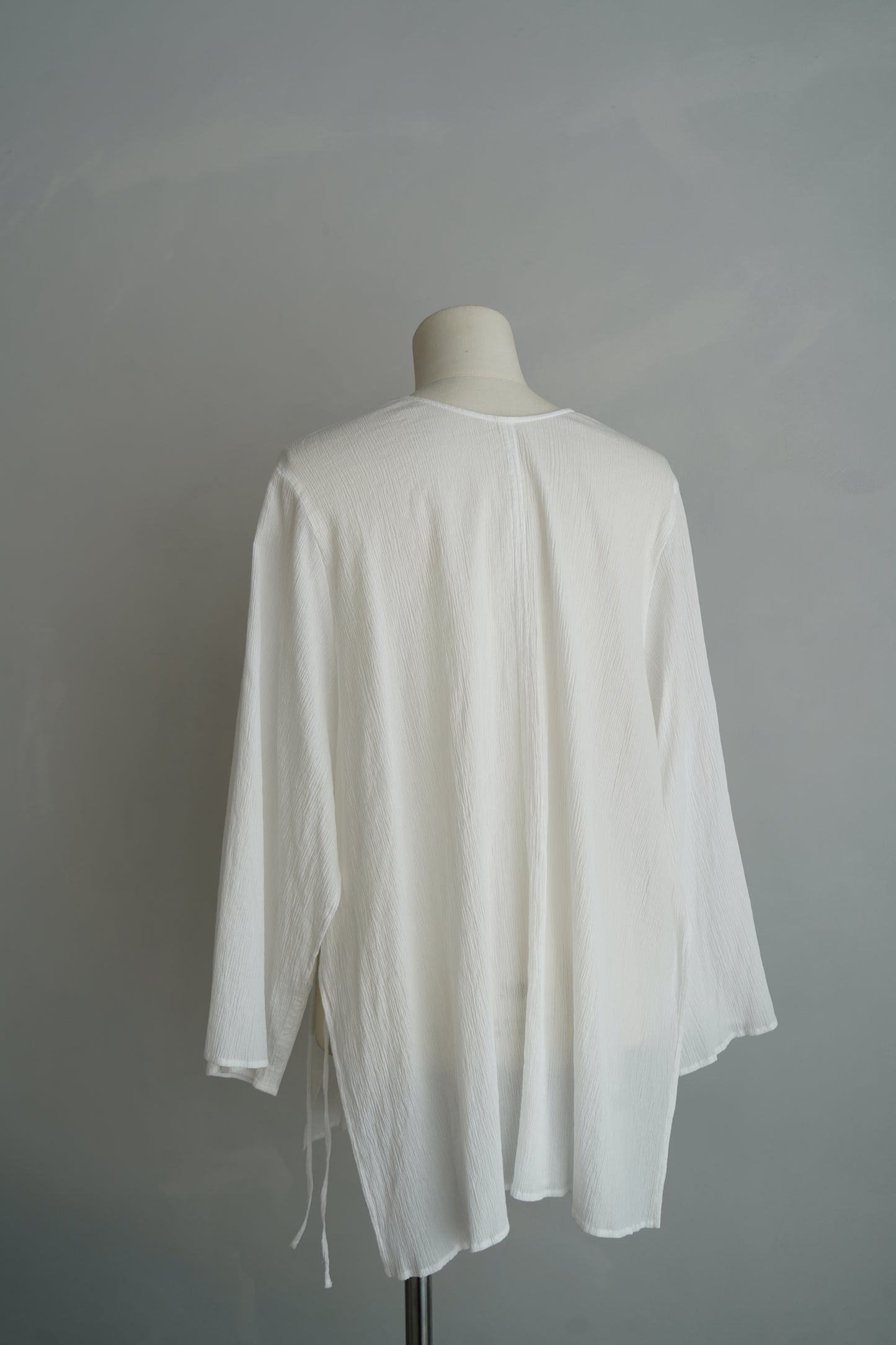Ripple Cape Top / WHITE